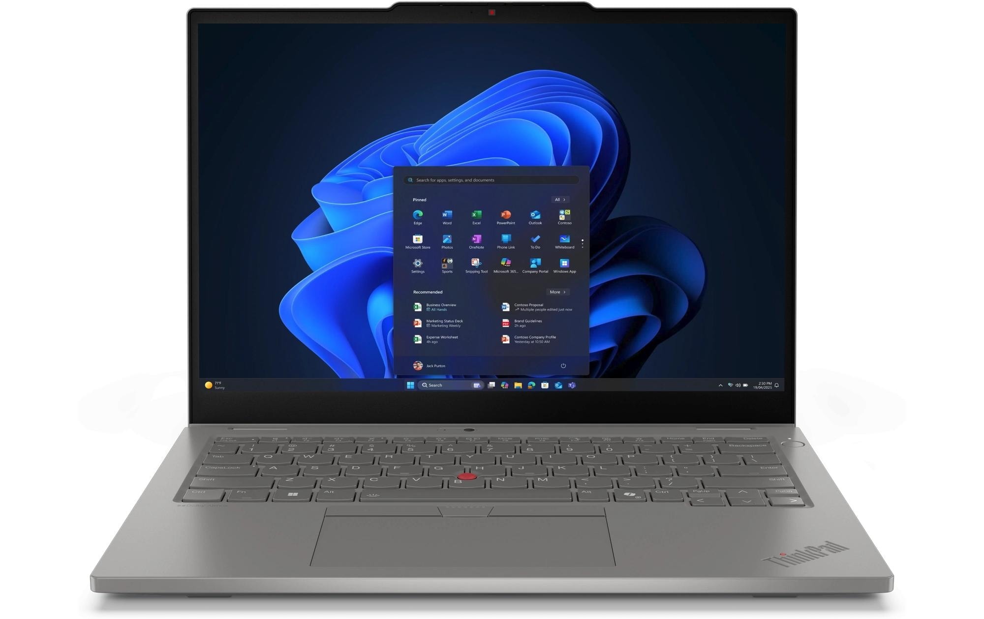 Lenovo Notebook »ThinkPad L13 2-in-1 Gen 6 (Intel)« / 13,3 ″ Intel Core Ultra 5 512 GB SSD