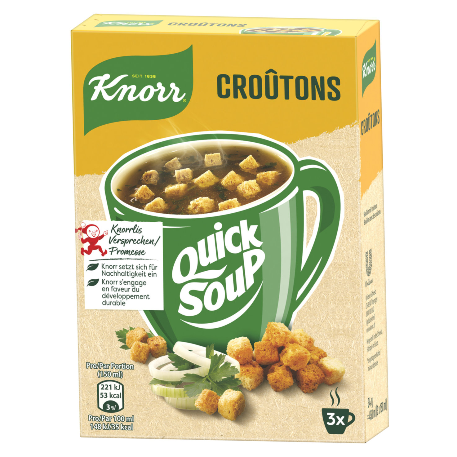 Knorr Quick Soup Croûtons