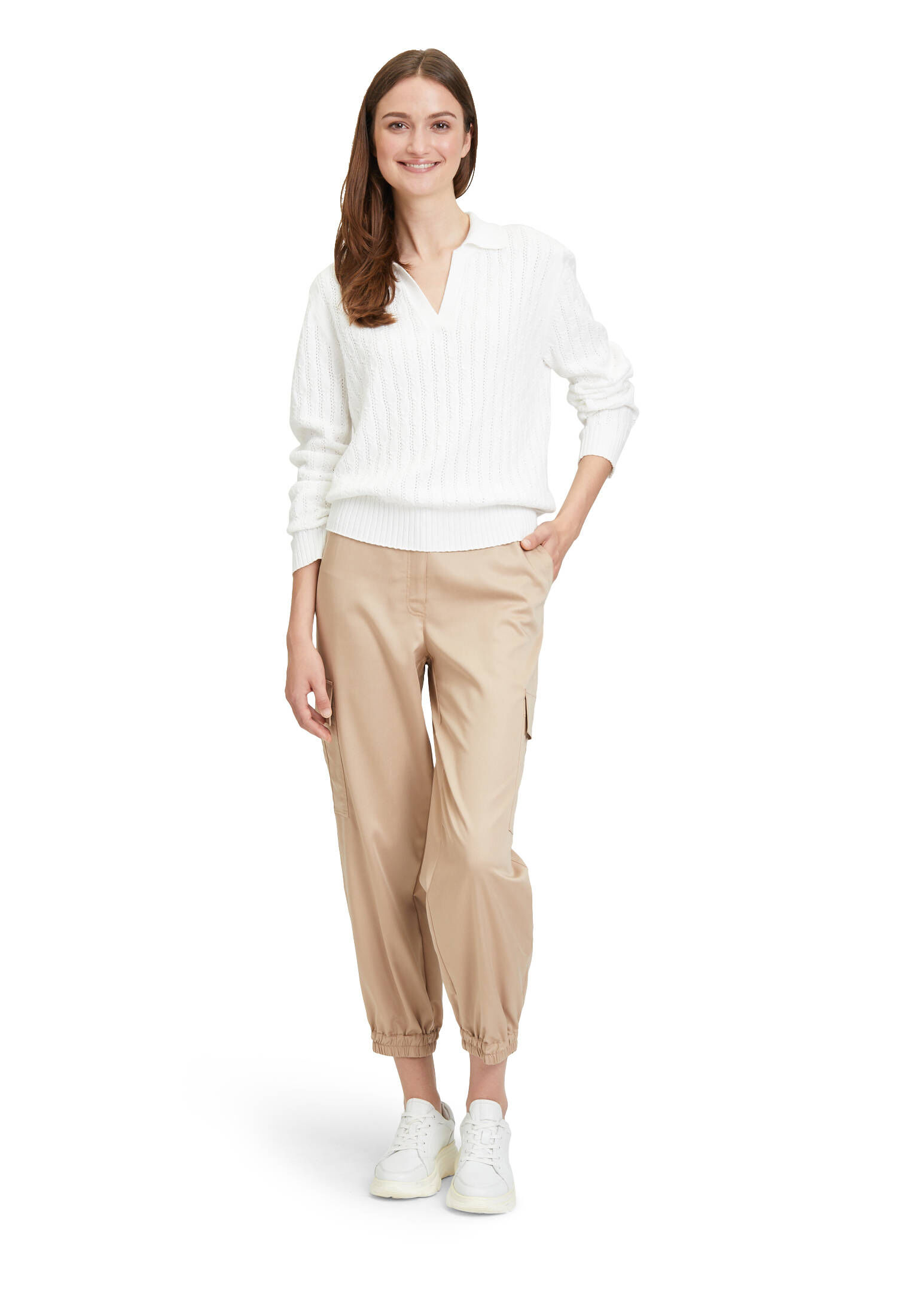 Betty & Co| Damen Strickpullover mit Kragen