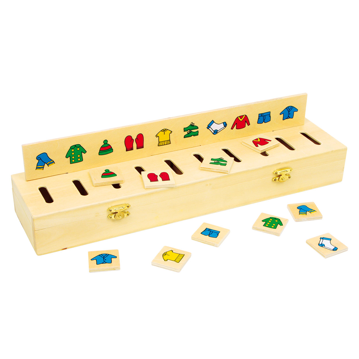 Small Foot-Afbeeldingen Sorteerbox, 55 dlg.
