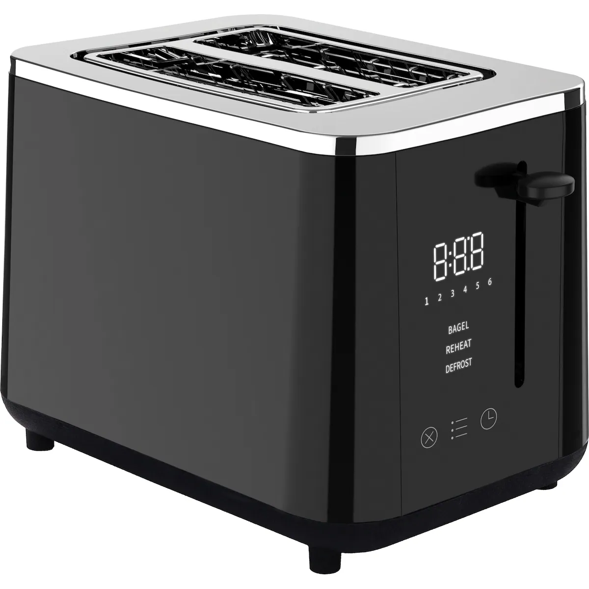 F&B 950W brødrister (sort)