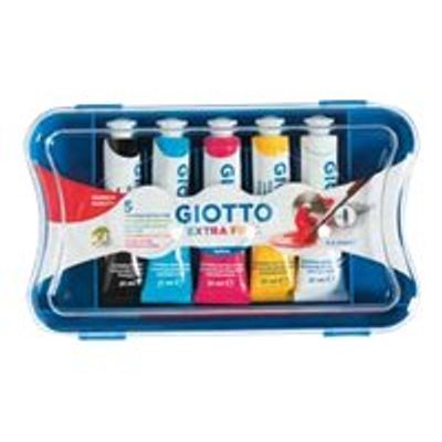 Giotto - Boite de 5 tubes peinture - gouache -
