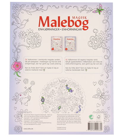 Mandalas Malebog - Magisk - Enhj?rninger