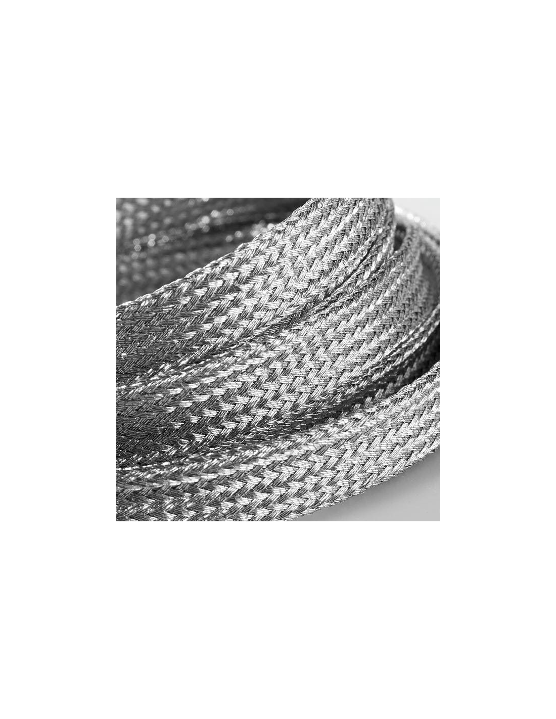 mr lacy flatties silver 130cm