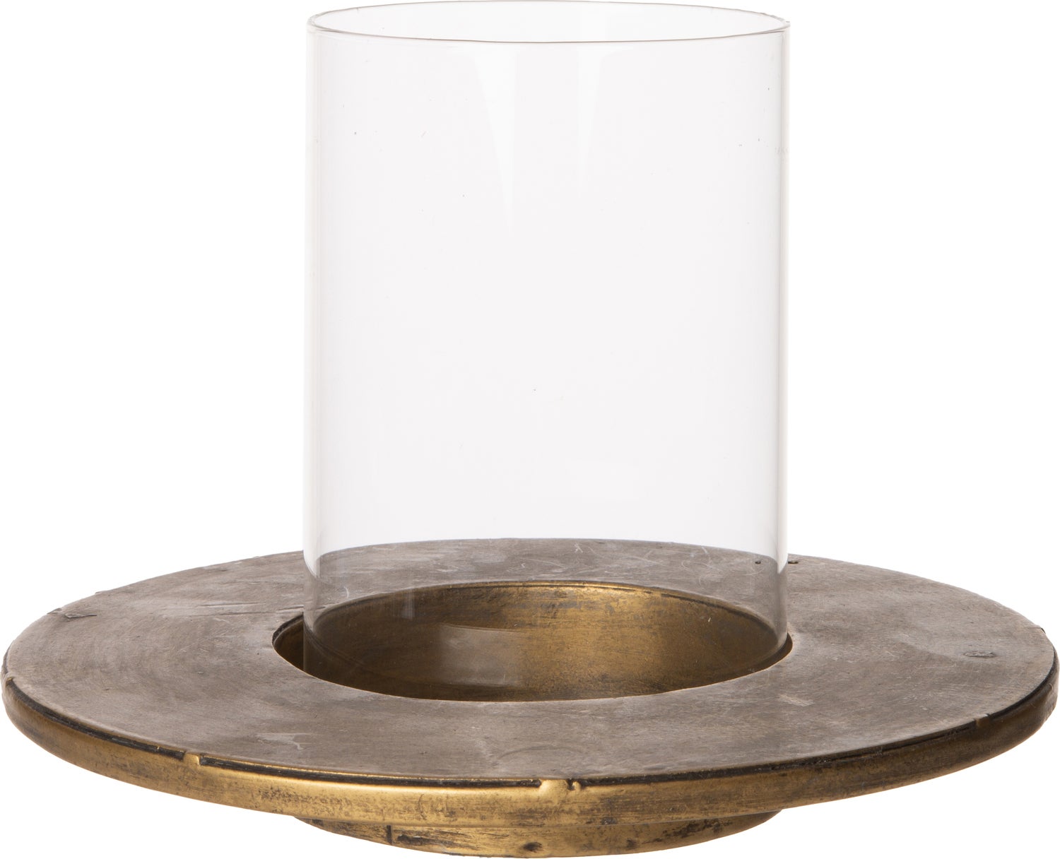 Intratuin windlichtAlta goud D 18 H 13,5 cm