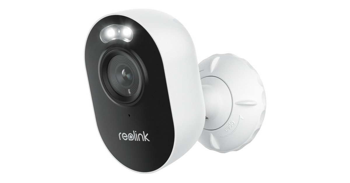 ReolinkLumus Series E430 outdoor beveiligingscamera  (Wit, 4 MP, Dual-Band WLAN)