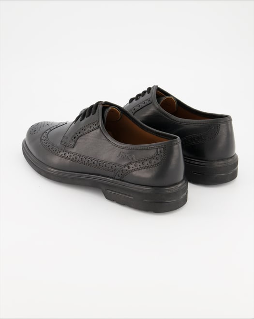Sioux Pacco- XXL Business Schuhe in Schwarz