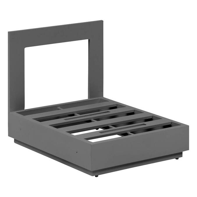 Chauffeuse de jardin ALLURE Graphite