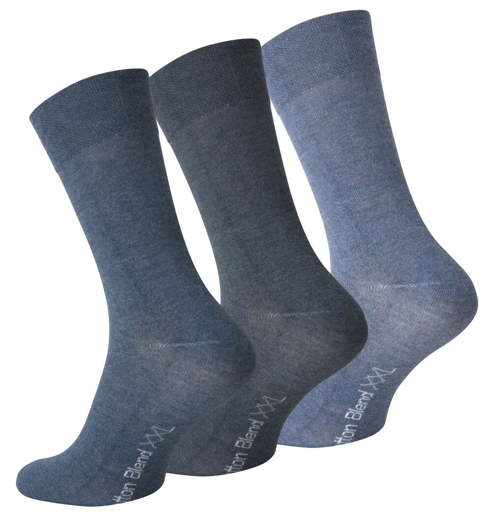 Cotton Prime® XXL Socken 3 Paar, in Übergröße