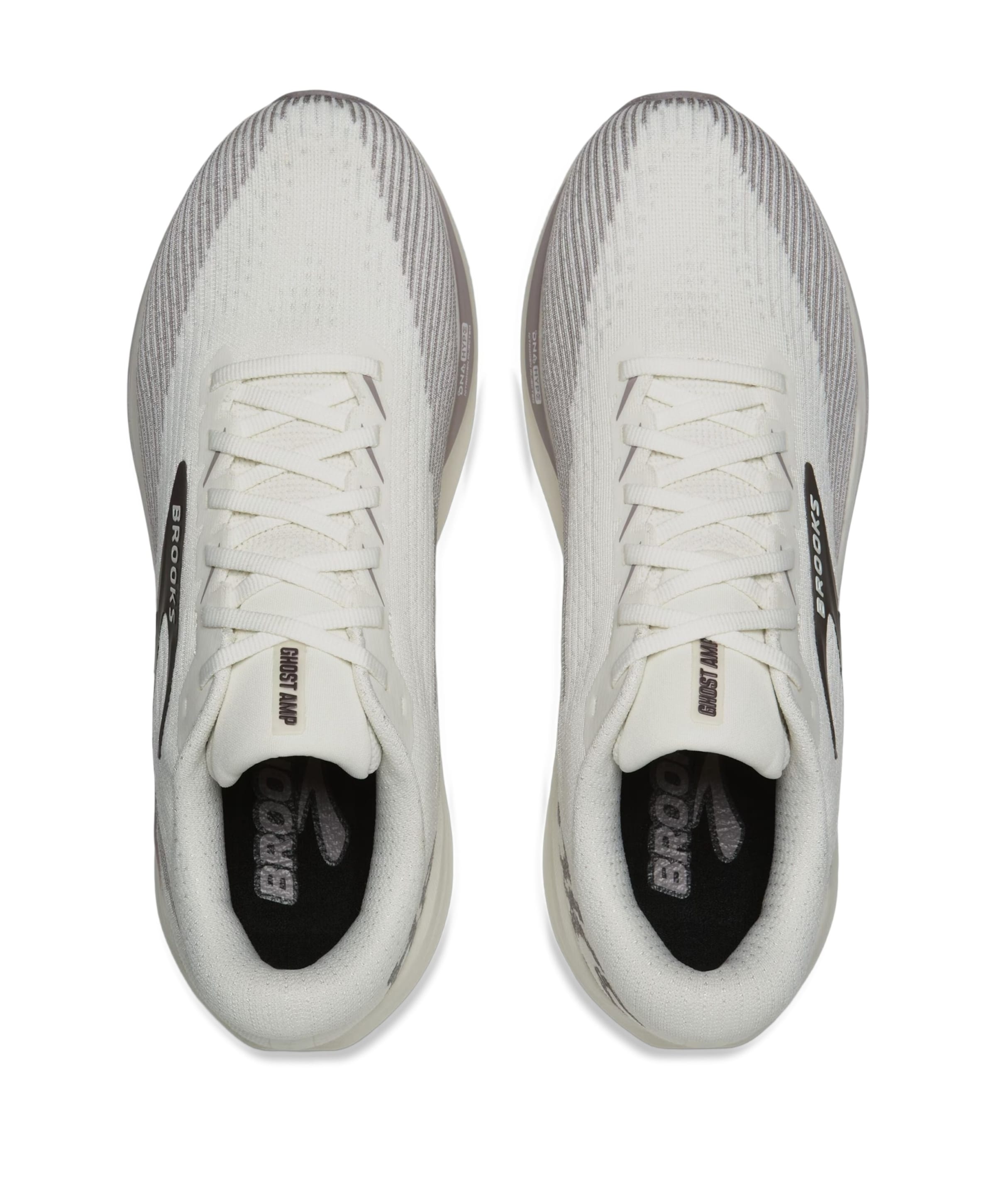 Brooks Ghost Amp heren runningschoenen beige