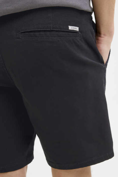 JJ Rebel zwarte heren korte broek