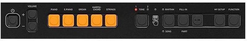 Casio Casiotone CT-S100 Zwart