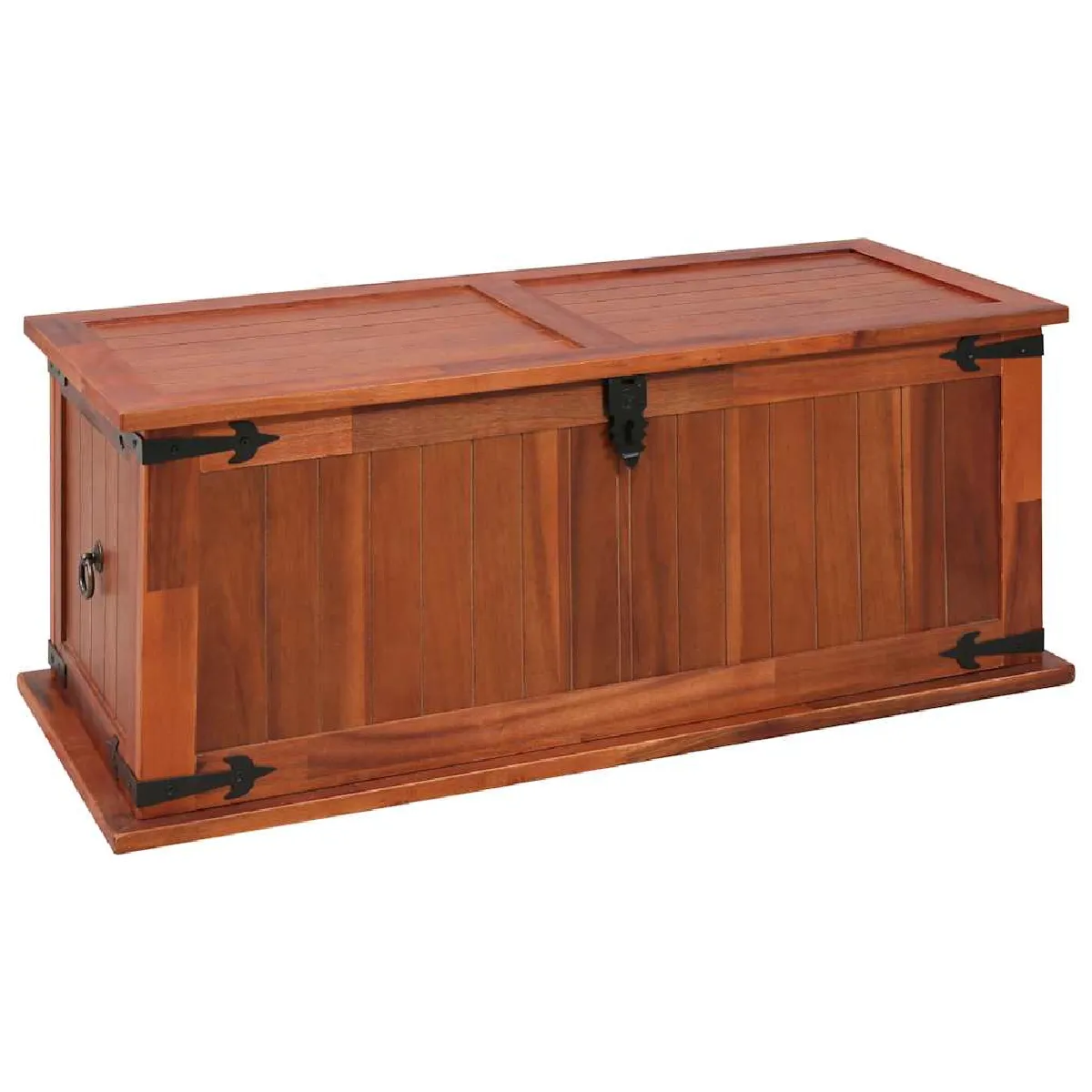 vidaXL Coffre de Rangement Acacia