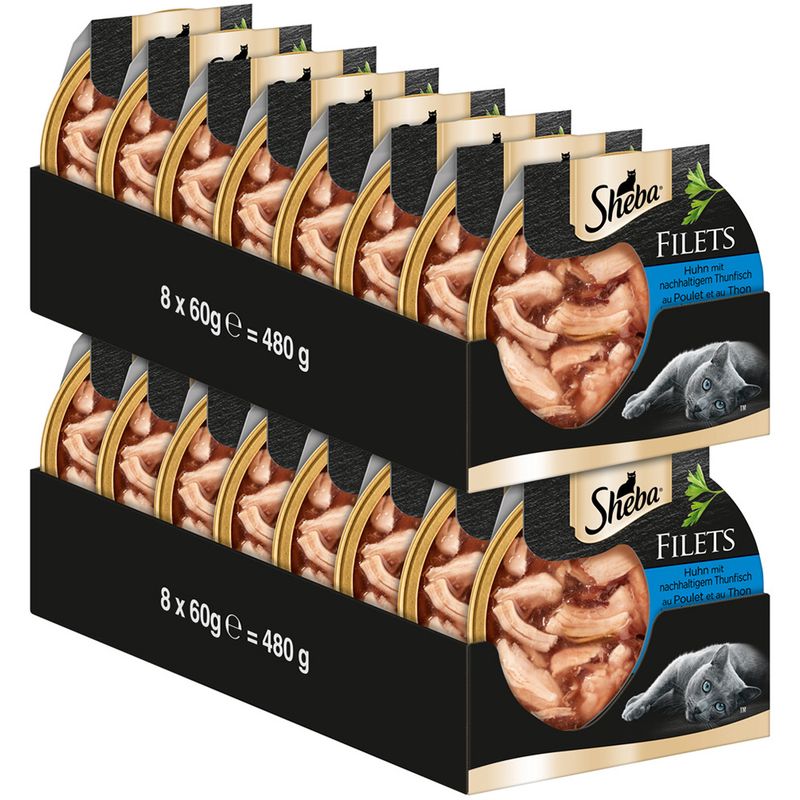 Sheba Dômes Filets fins 16 x 60 g