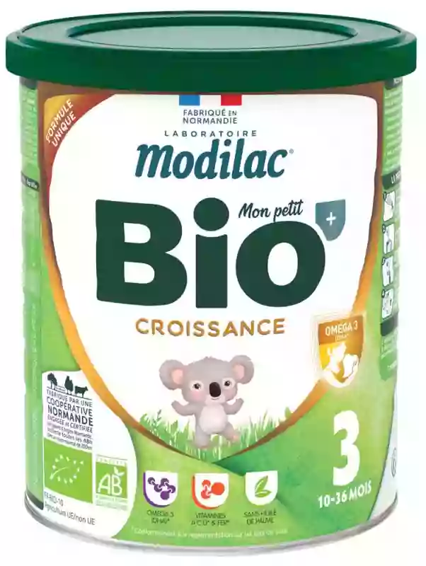 Lait de Croissance Bio+ Modilac - 800g