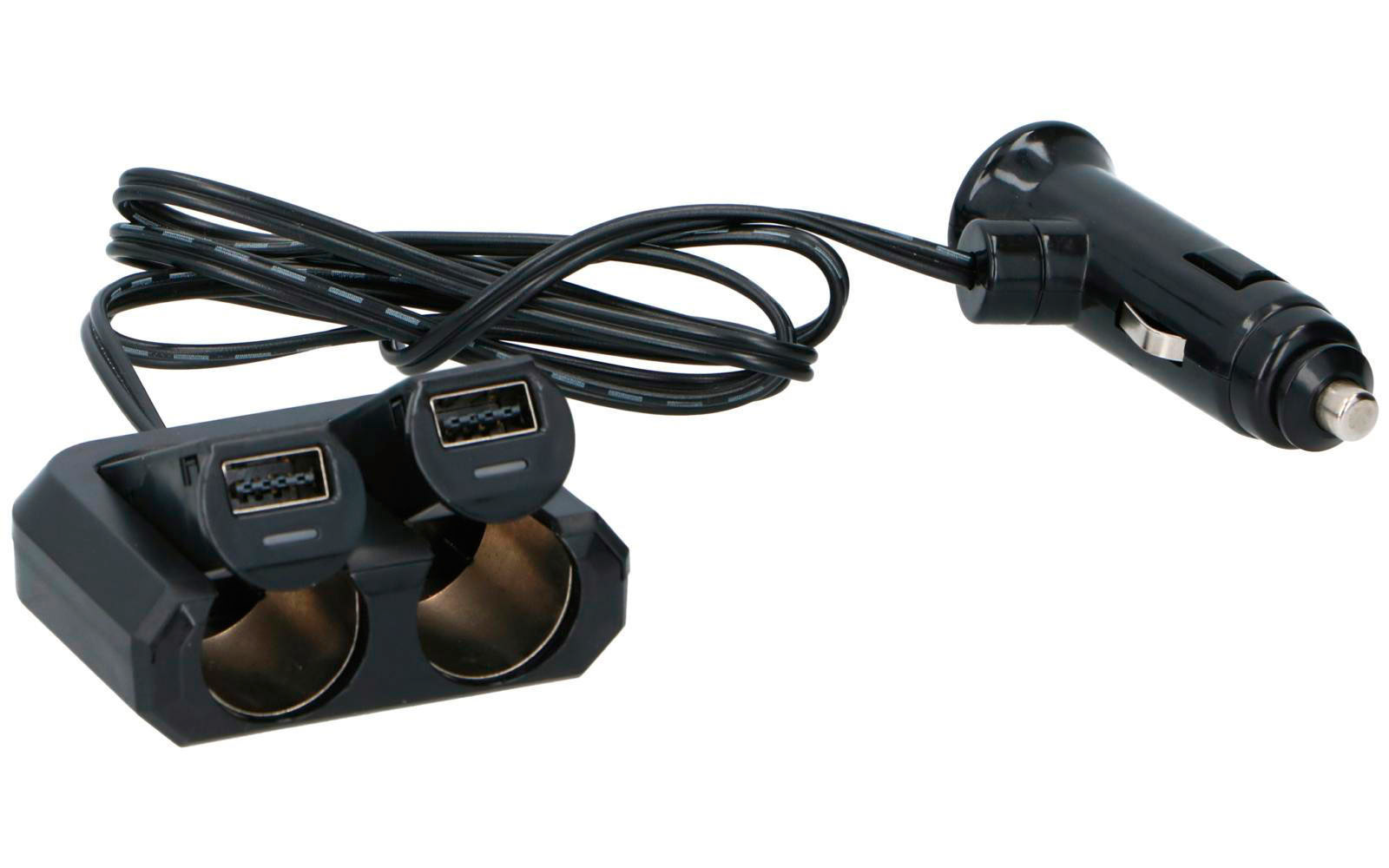 Dunlop 2-fach Steckdose 12/24 V mit 2 x USB