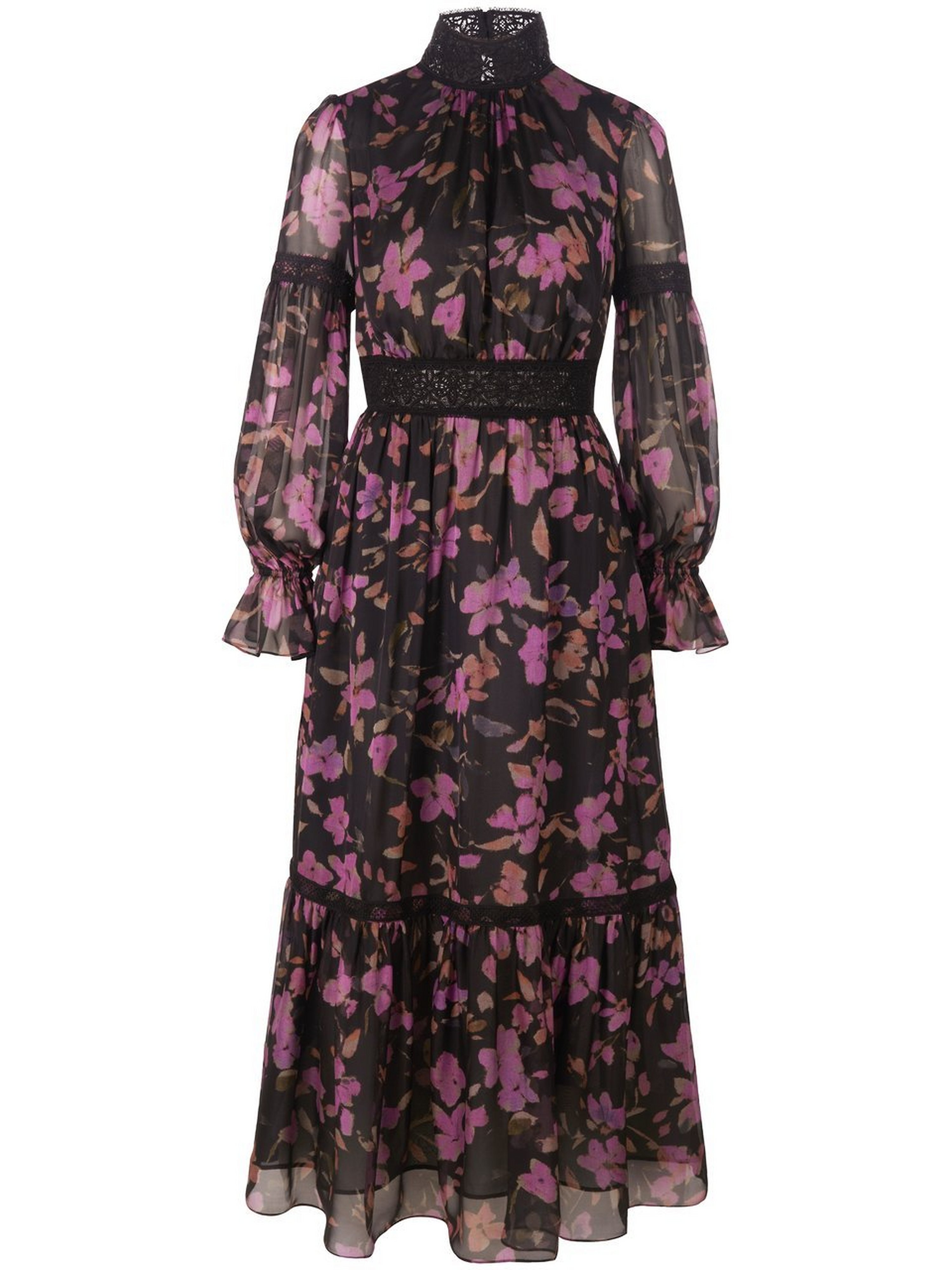 Seiden-Maxikleid
