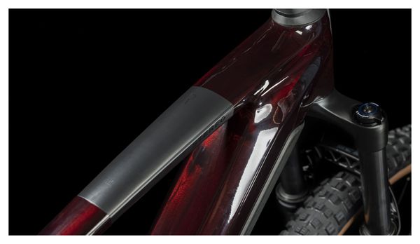 VTT Électrique Tout-Suspendu Cube Stereo Hybrid 140 HPC Race 750 Shimano Deore XT 12V 750 Wh 27.5'' Rouge Liquid 2024
