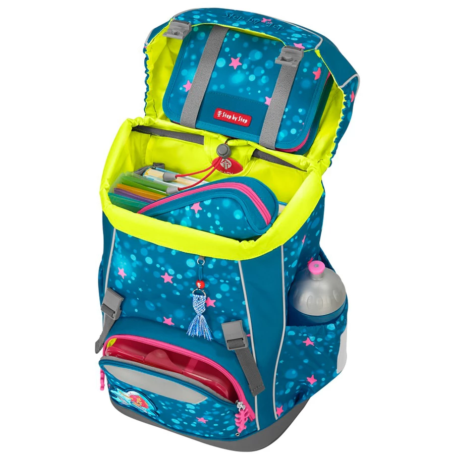 Step by Giant - Schulrucksack Set 5tlg. Mermaid Lola