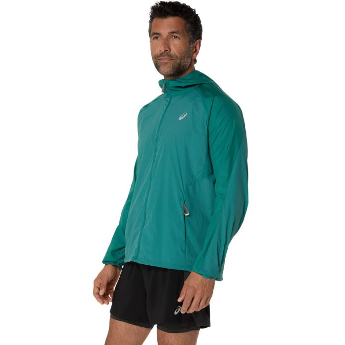 Asics Herre Jakker Road Packable Jacket Grøn