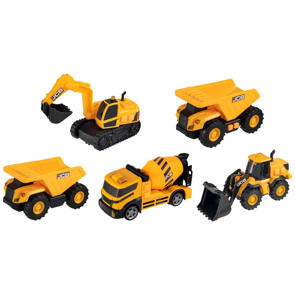 Teamsterz JCB Bauteam 5er-Pack