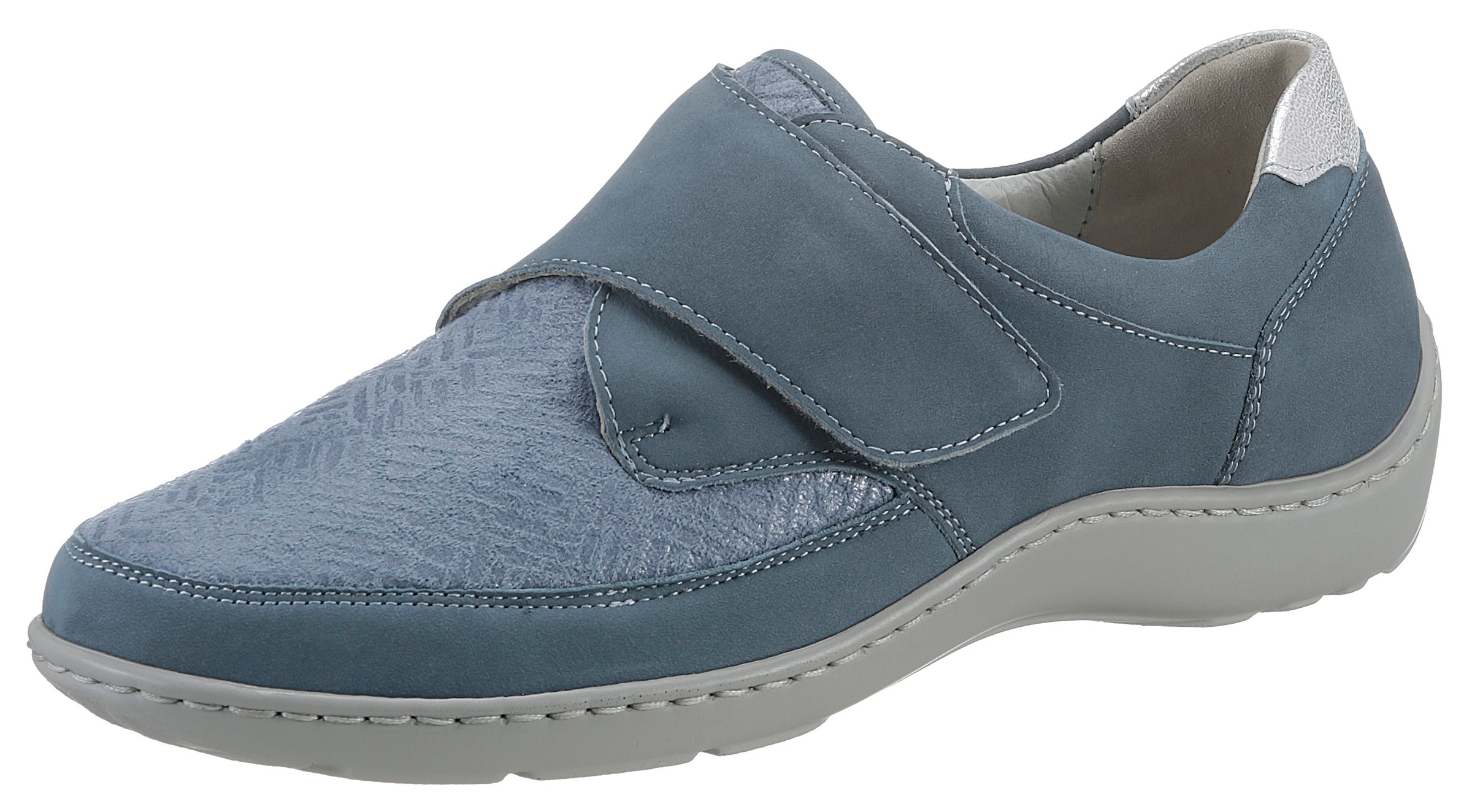 Waldläufer Klettschuh »HENNI-Soft«  Komfortschuh, Freizeitschuh mit Textil-Stretch, H-Weite