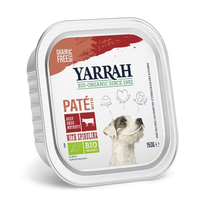Yarrah Pâté Bio 12 x 150 g