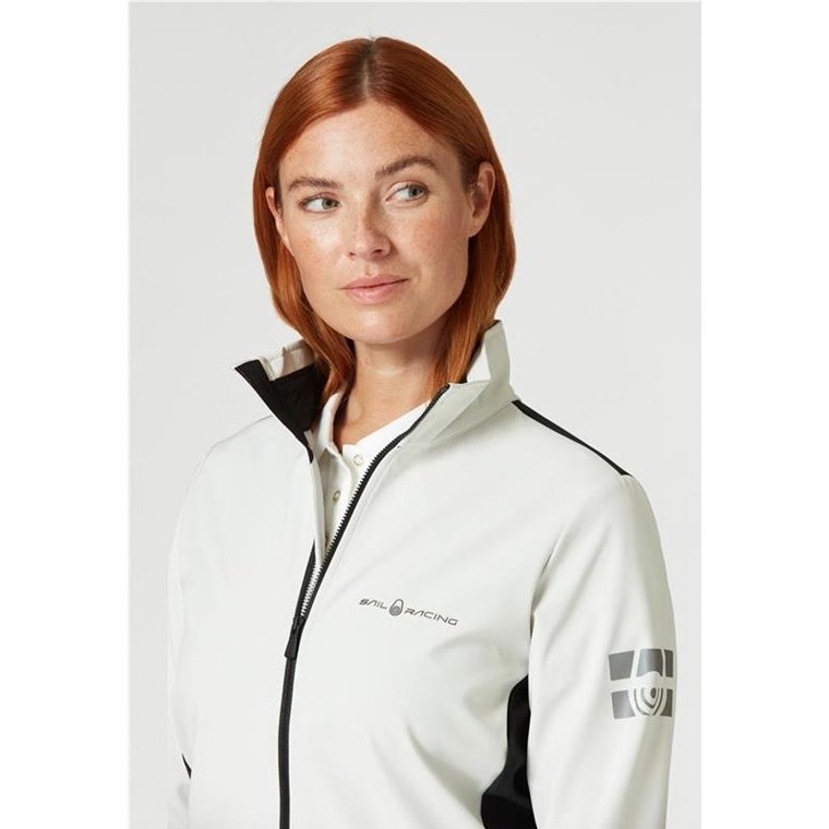 Sail Racing W Spray Softshell Storm White