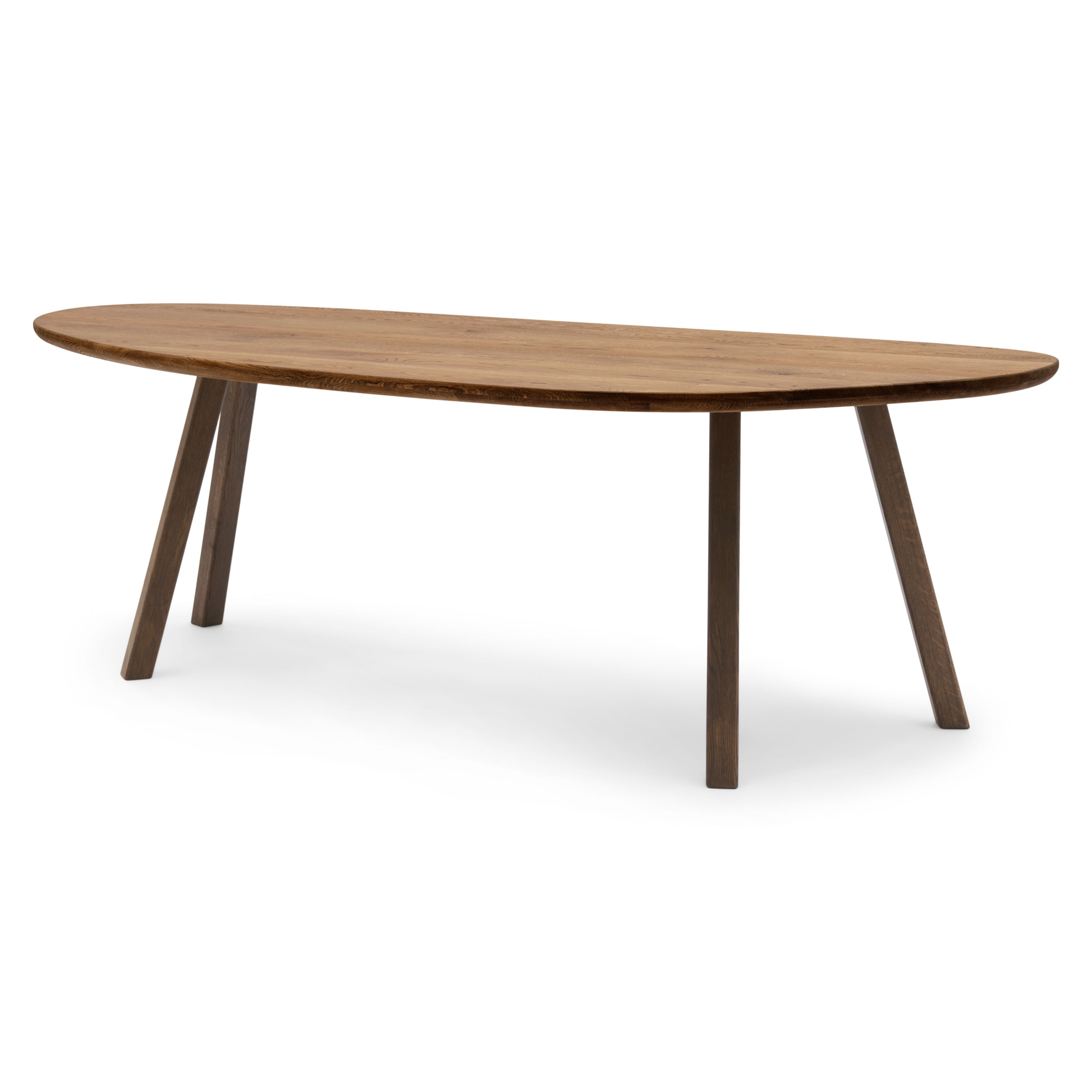 Eettafel Clark tabacco dark 250x115 cm
