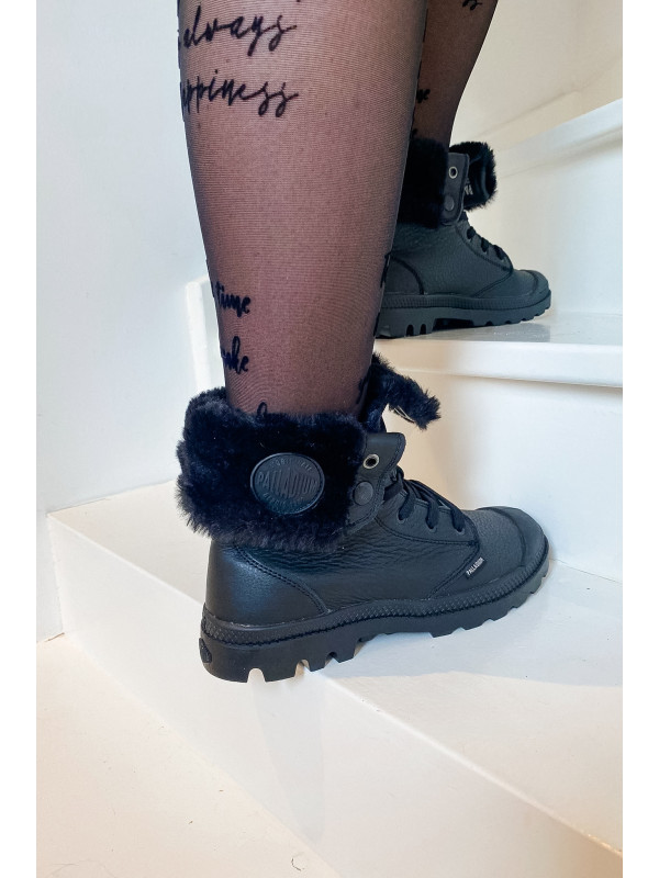 Palladium - BAGGY NUBUCK WL Black