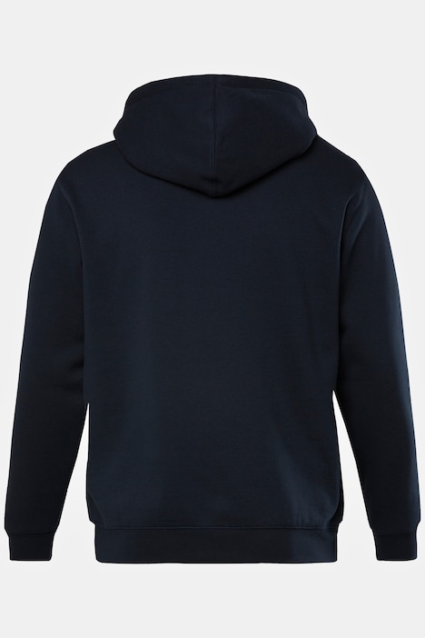 Hoodie, Sweat, Kapuze, Kängurutasche, bis 8 XL