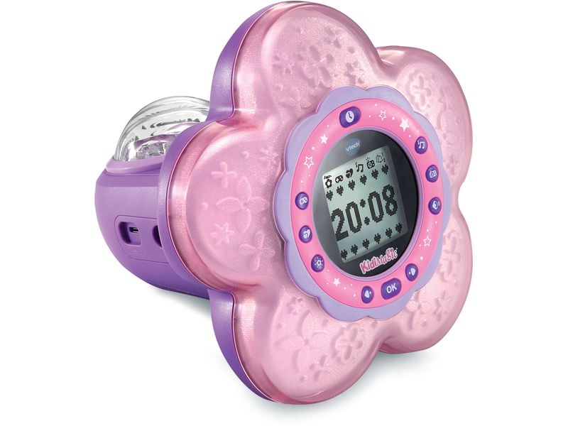 Vtech Kidimagic Galaxy Light -FR- Magischer Wecker mit farbenfrohen Lichtprojektionen und tollen Wahrsage-Funktionen sowie lustigen Spielen