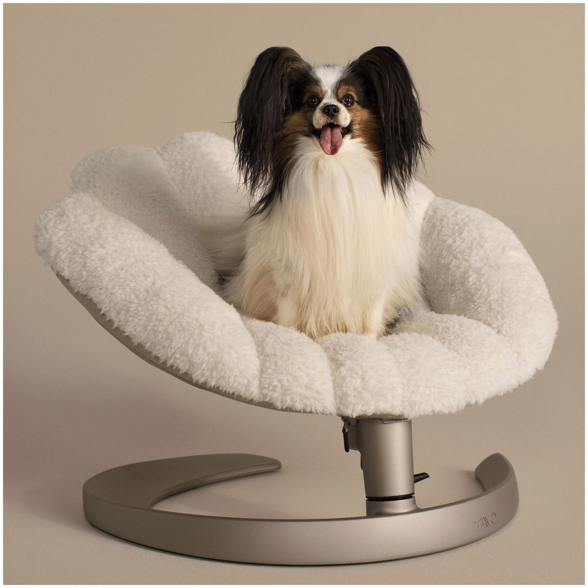 Tavo PetsTavo Pets   Shell schwingendes Haustierbett latte
