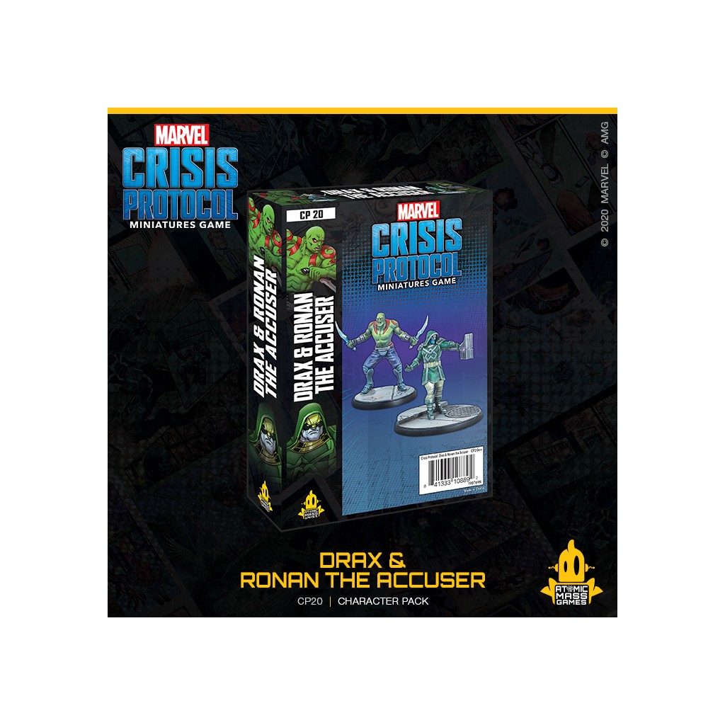 Marvel Crisis Protocol : Drax & Ronan The Accus