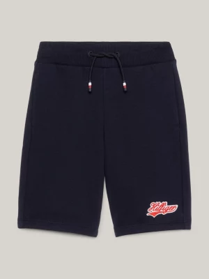 Calções de moletom com logo Varsity Script