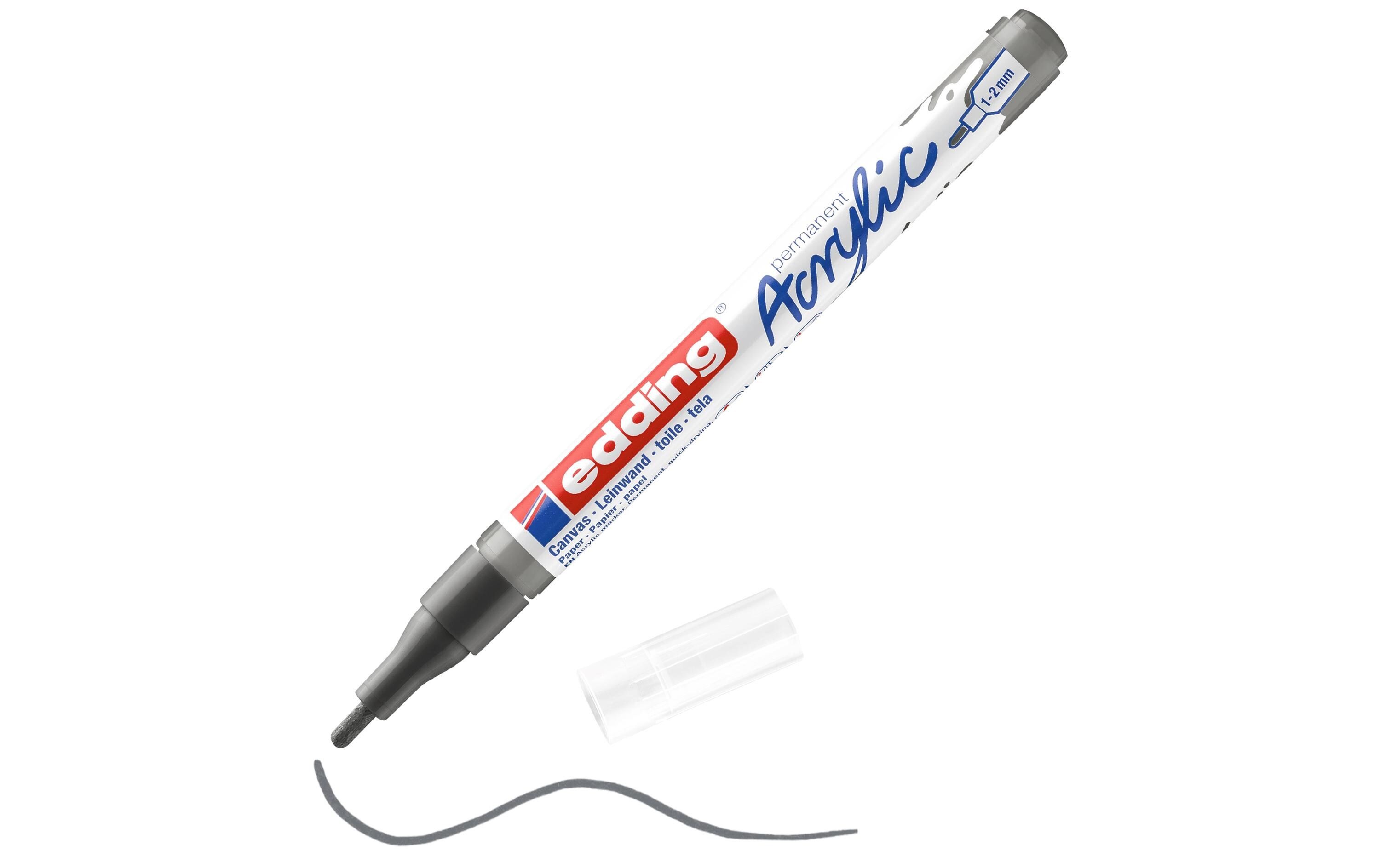 Acrylmarker 5300 Fein, AnthrazitSchnelltrocknende Acrylstifte