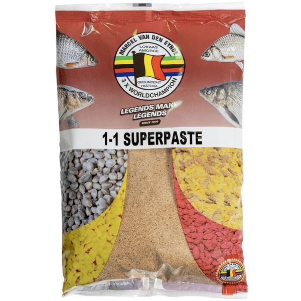 Pâte super 1-1 amorce Marcel Van Den Eynde (500g)