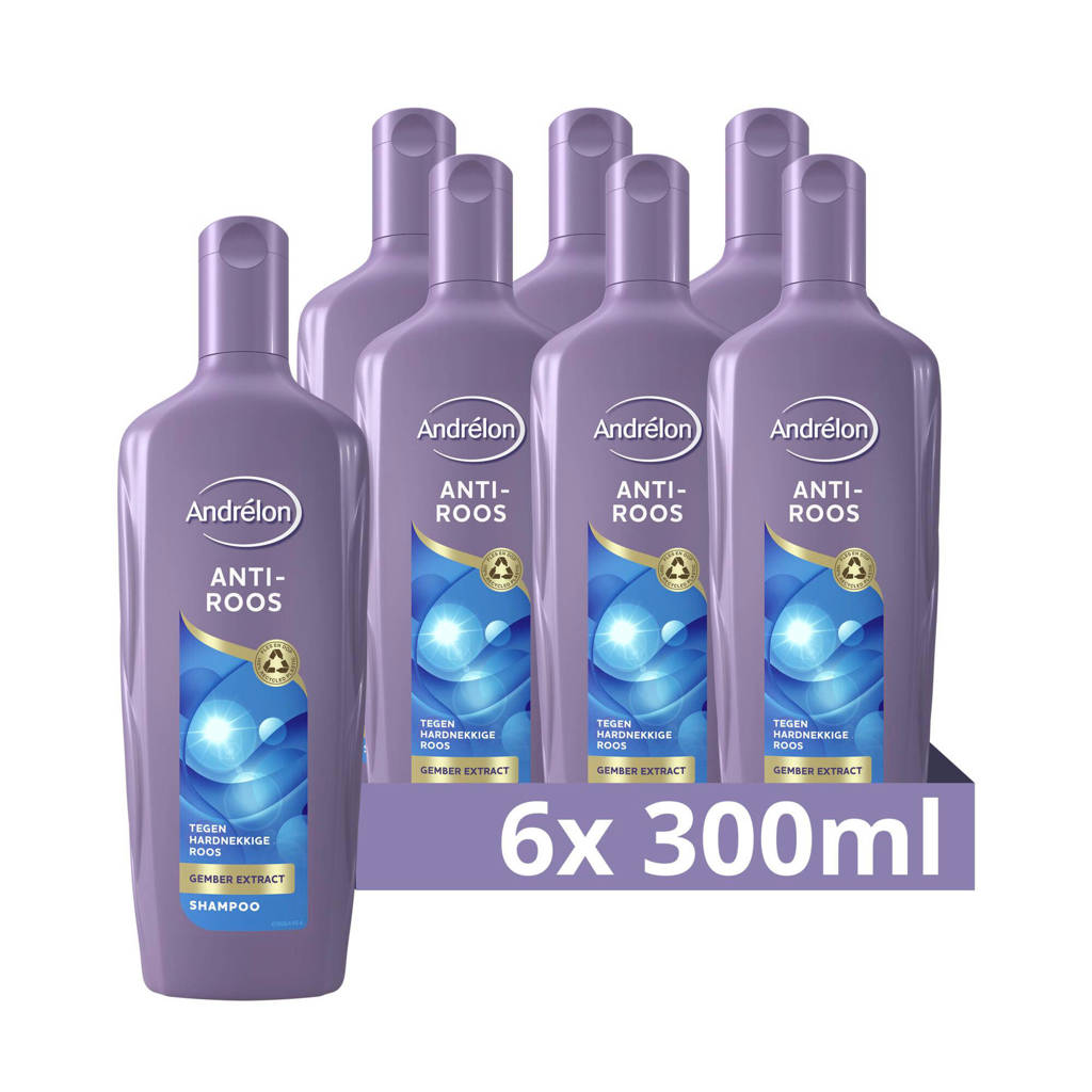fijne shampooAnti-Roos shampoo - 6 x 300 ml