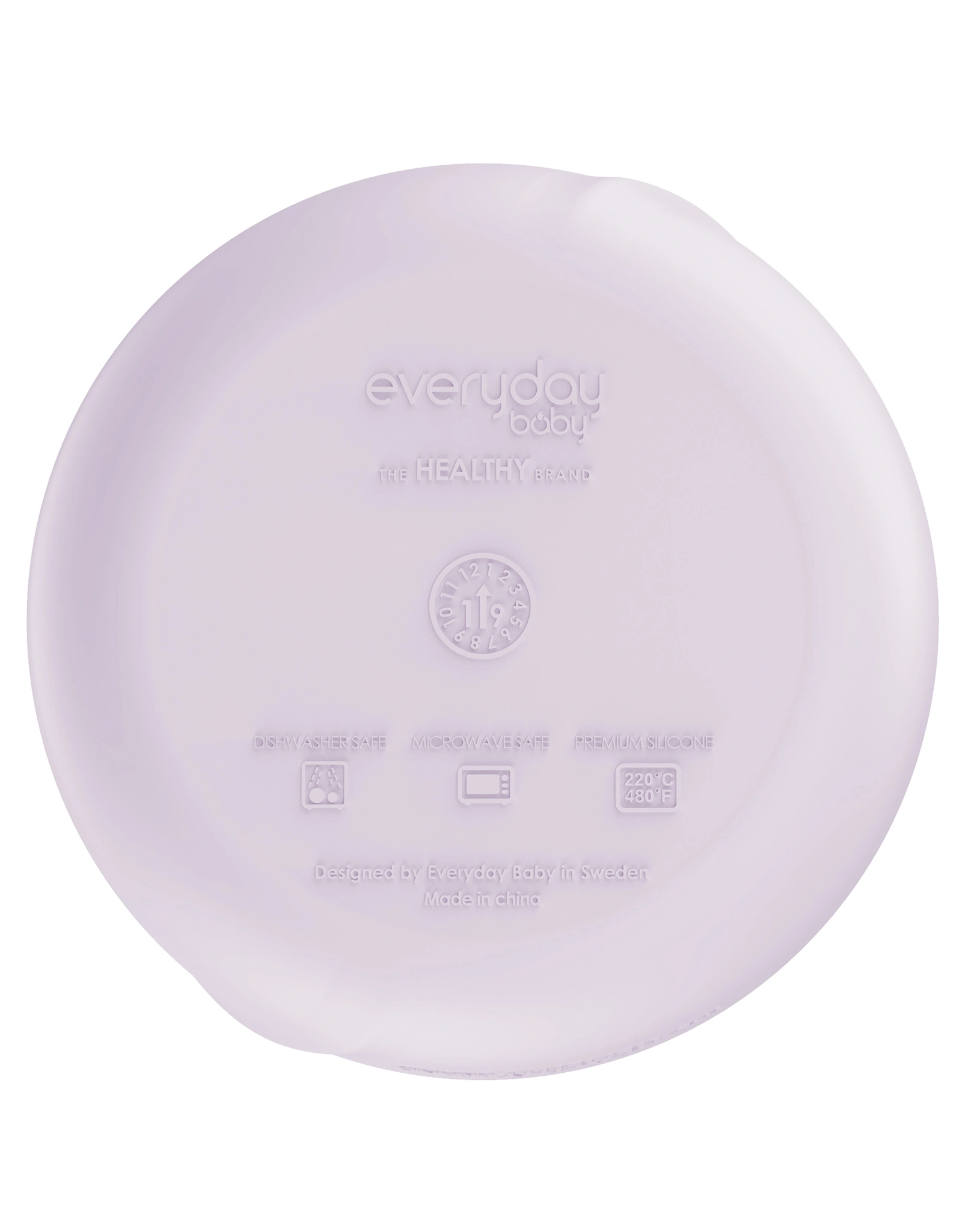 Silikon-Schälchen EVERYDAY BABY - EAT & LEARN 2er Set in lila
