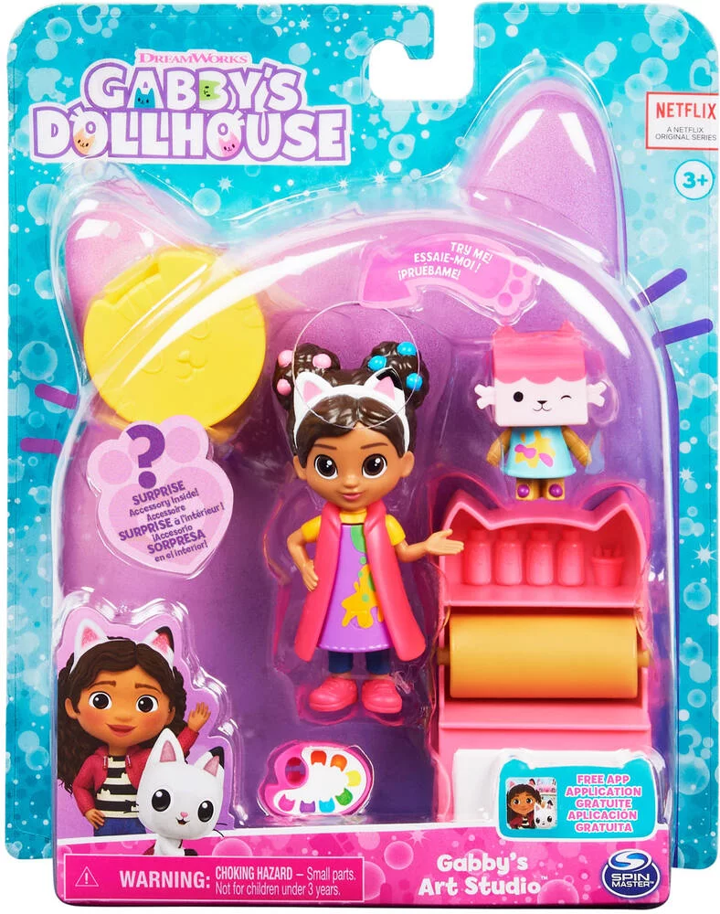 GABBY ET LA MAISON MAGIQUE -PACK 2 FIGURINES ET ACCESSOIRES