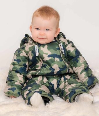 Nordbjørn Pilecub Vinterdress Baby, Camo