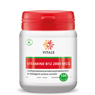 Vitals Vitamine B12 2000mcg Zuigtabletten 100ZTB