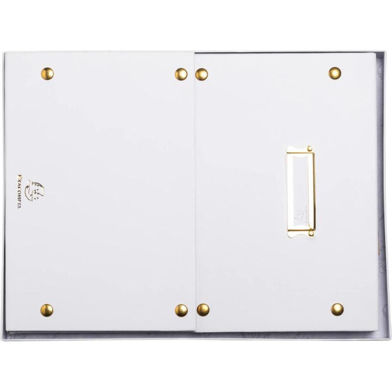 Boîte de rangement à plat carton 27x36x19cm Néo Déco - Blanc
