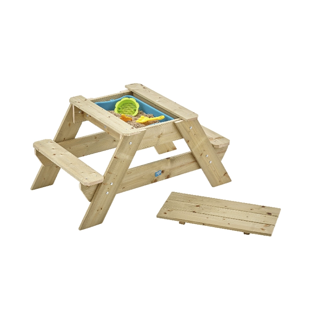 TP TOYS Early Fun Holz Picknick-Tisch & Sandkasten