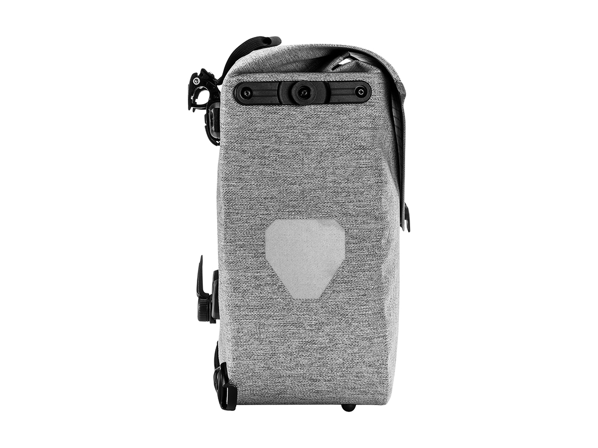 Ortlieb Velo-Shopper QL2.1 18 liter enkele fietstas - Grey