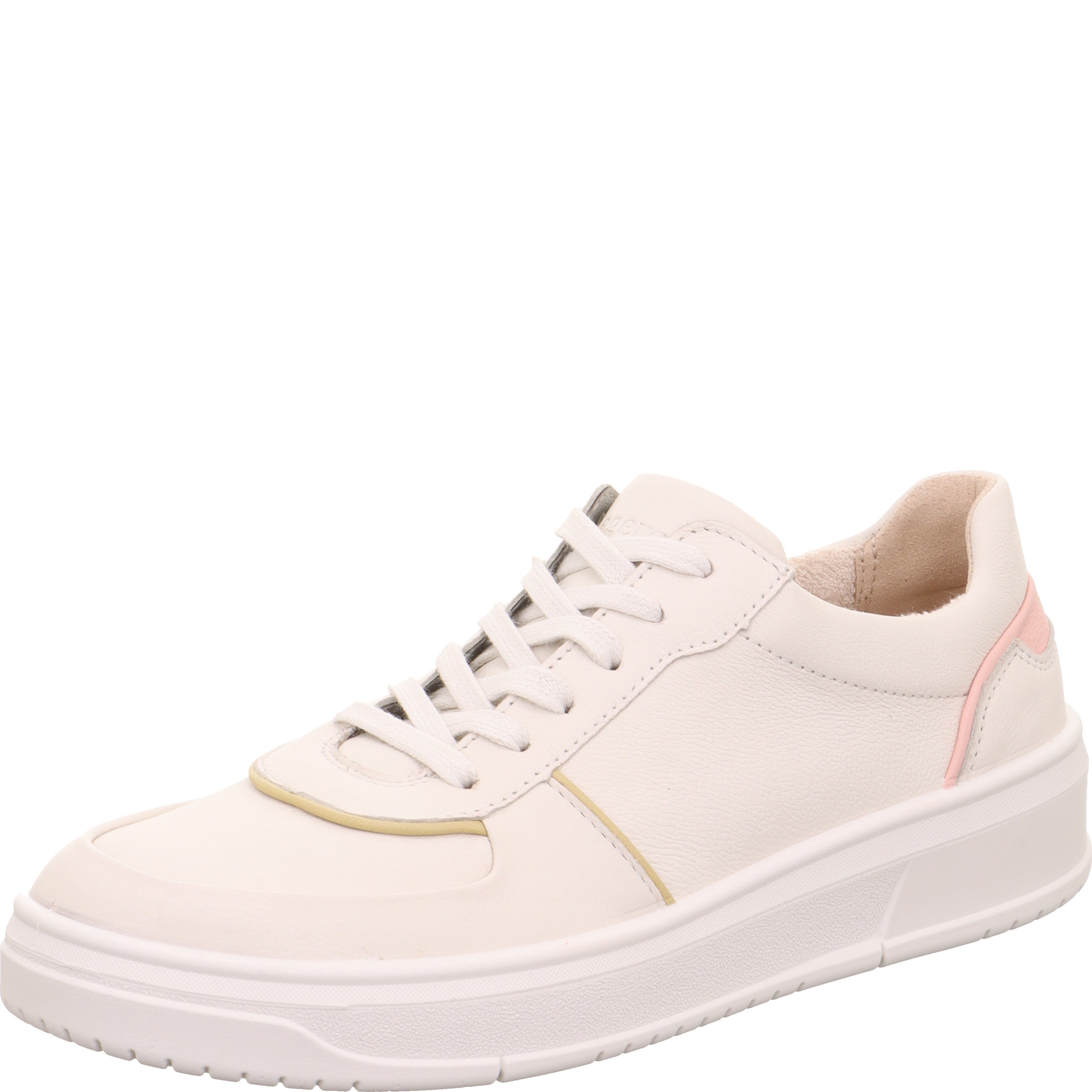 legero REJOISE Damen  Sneaker low mit Schnürung - Farbe: Offwhite - Größe: 5.5