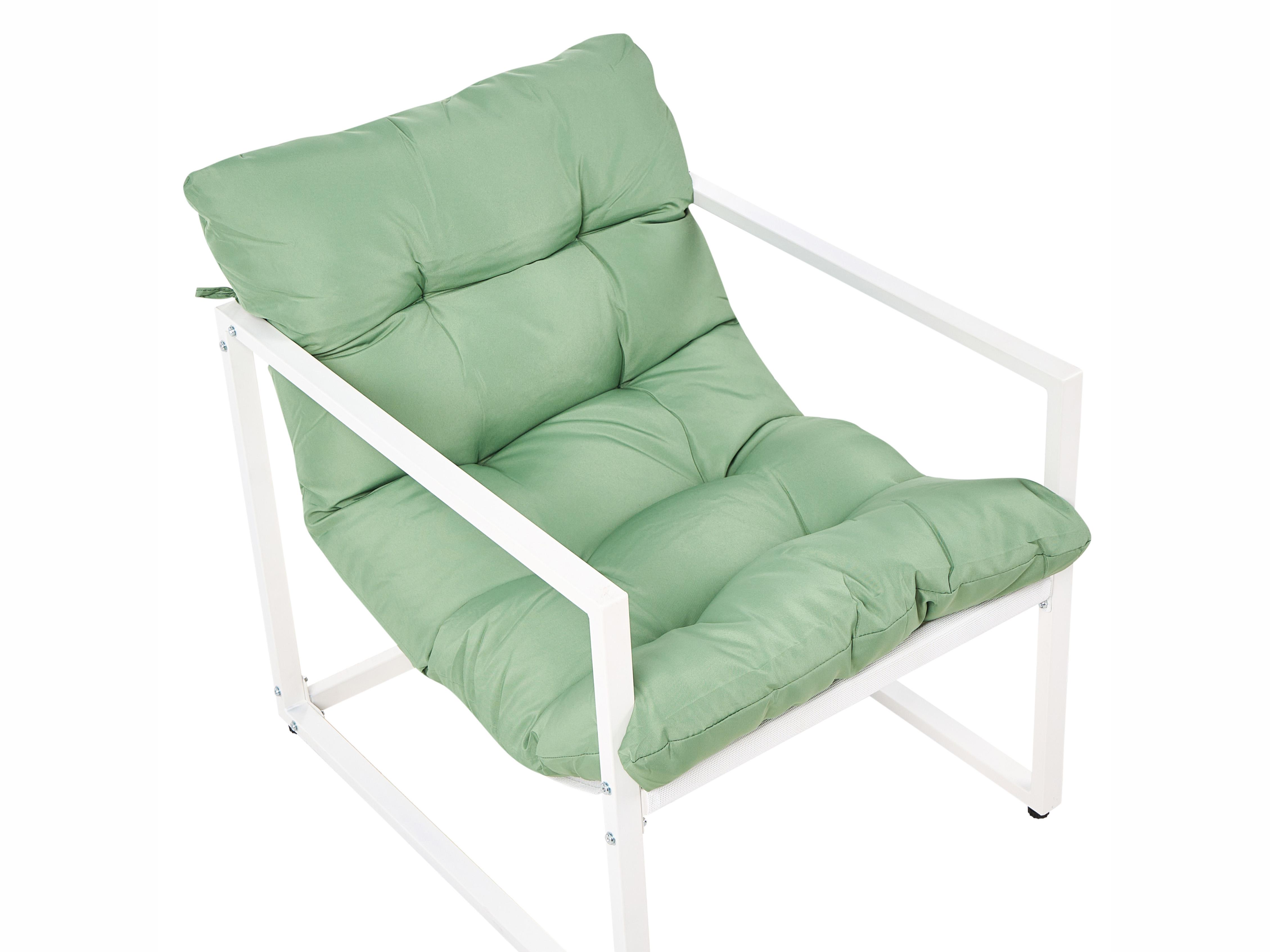 Loungeset met tafel 4-zits GARDA Metaal Groen
