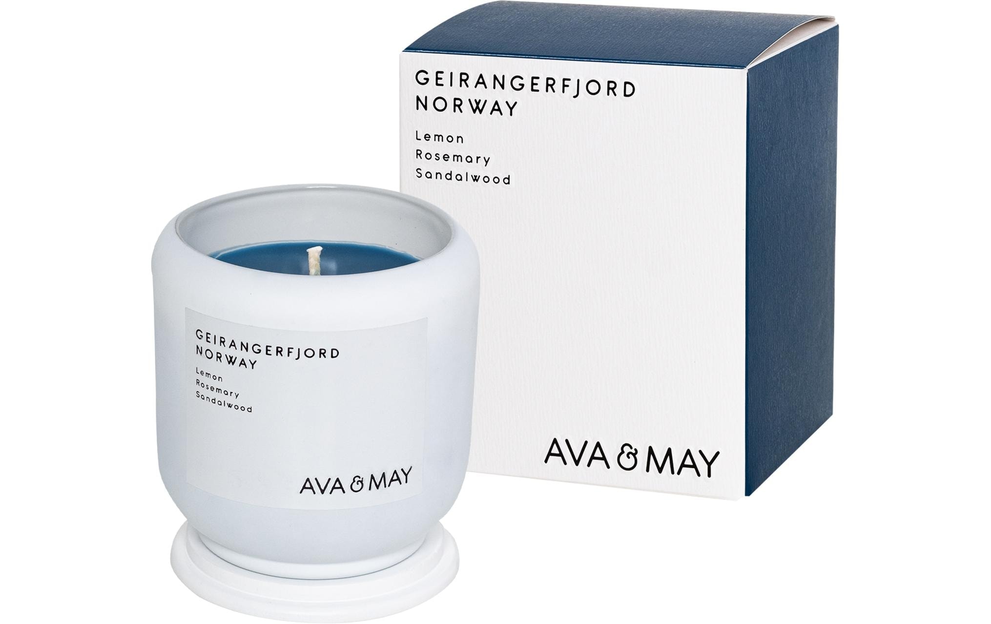 AVA & MAY Duftkerze »Geirangerfjord 200 g«