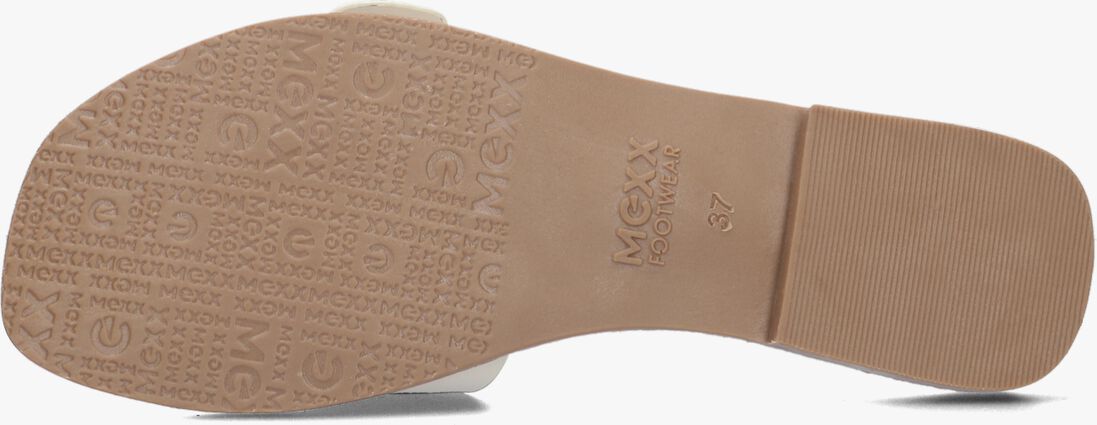 MEXX witte mexx slippers lolli