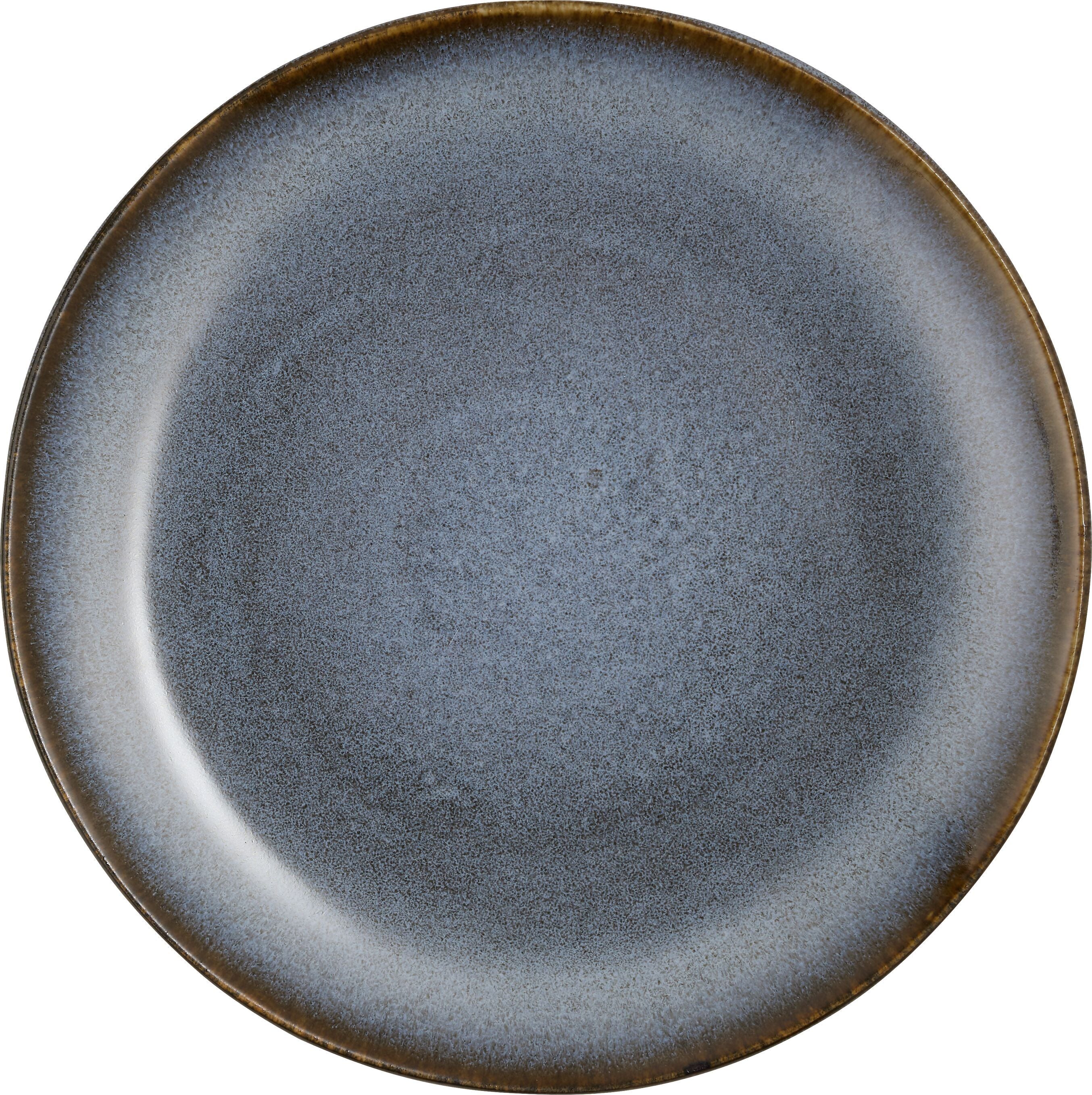 POEME Dessertteller - Blau / H: 2.5 cm